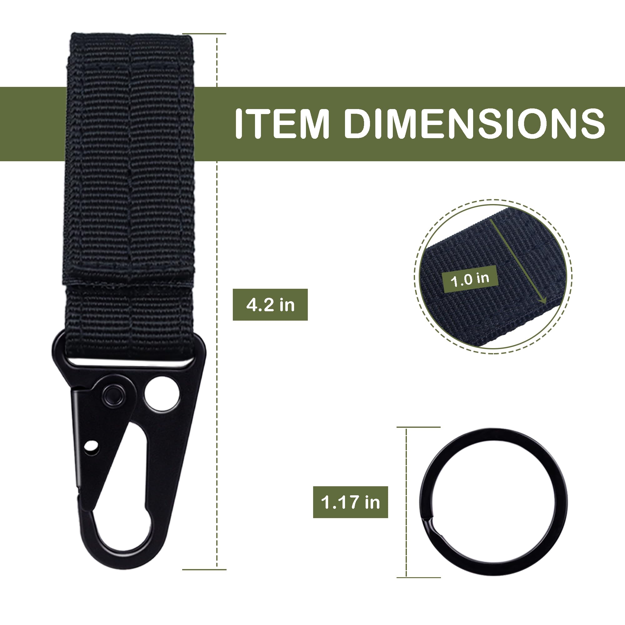 Tactical Medical Pouch with Rip-Away Hook & Loop - MOLLE First Aid Kit Bag for Duty Belt & Keychain Clips | Emergency Preparedness, Outdoor Survival & Military Use