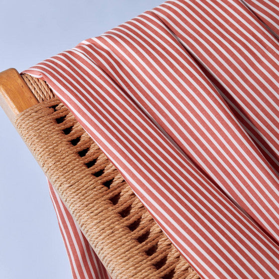 Tencel™ Modal Lawn Fabric - Atelier Brunette Sunray Tangerine - Perfect for Summer Dresses, Blouses & Lightweight Apparel