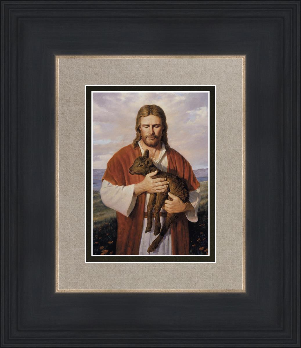Black Lamb by Del Parson - Premium Wall Art for Home & Office Decor - Perfect for Living Rooms, Bedrooms, and Gifts