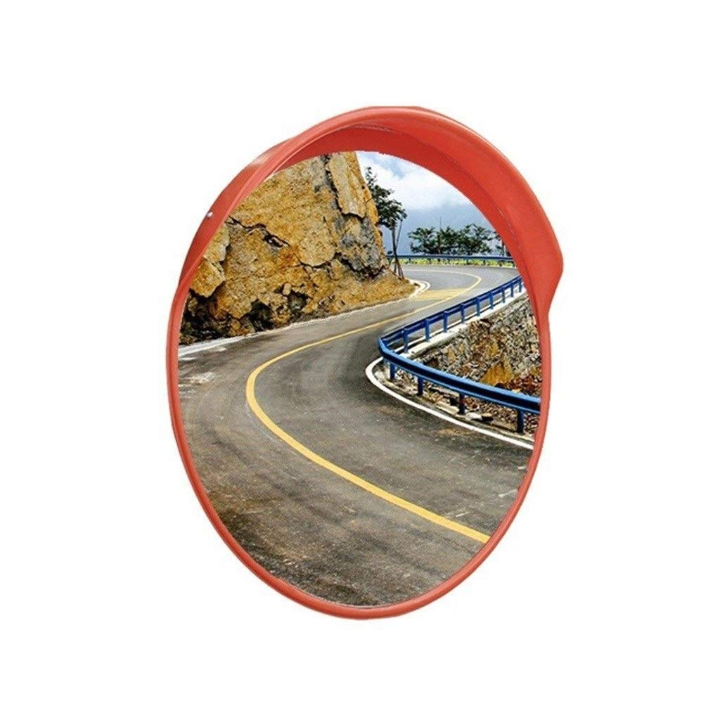 45CM Outdoor Convex Mirror - Wide Angle Traffic Safety Mirror for Roads, Schools & Communities - Weatherproof Security Lens for Enhanced Visibility (Perfect for Parking Lots, Driveways & Crosswalks)