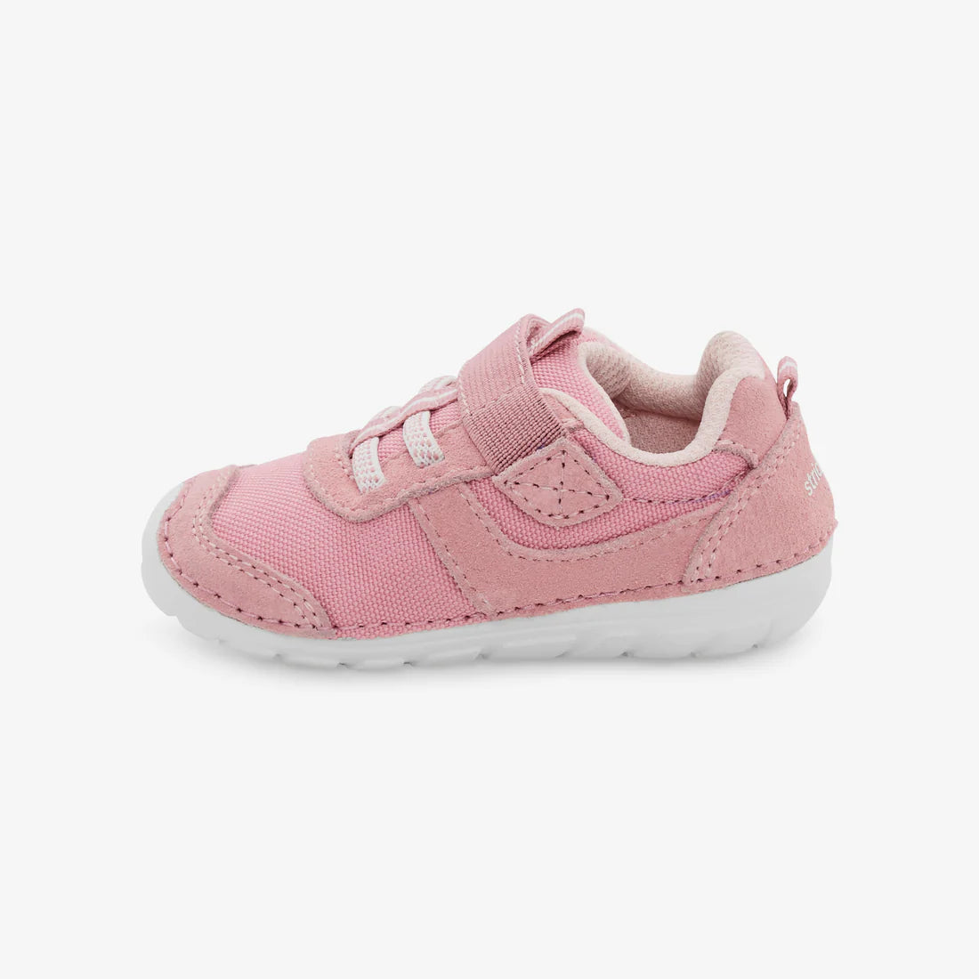 Stride Rite Pink Zips Runner Baby Toddler Sneakers - Lightweight Walking Shoes for Girls First Steps & Playtime