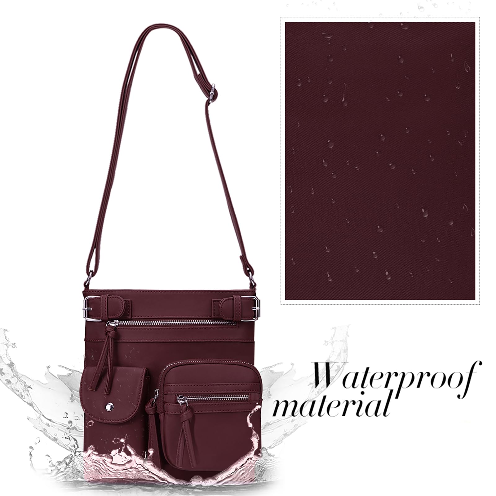 Stylish KL928 Small Crossbody Bag for Women - Fashion Shoulder Handbag Purse Perfect for Work, Travel & Everyday Use