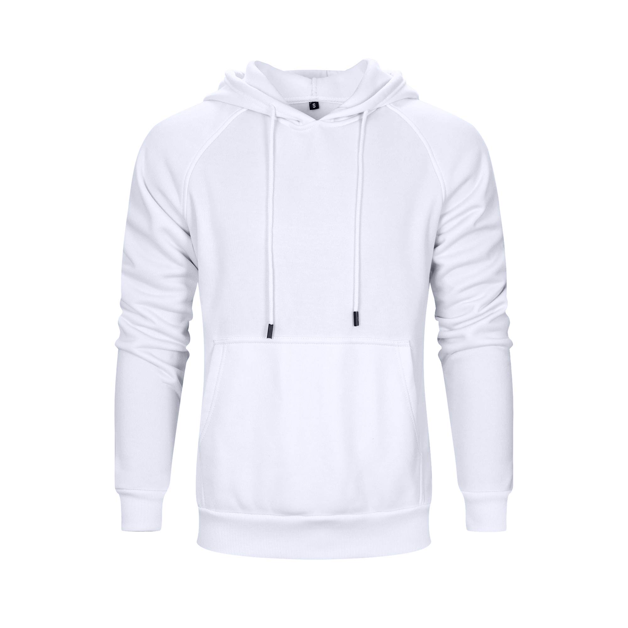 TOLOER Men's Fleece Pullover Hoodie with Kangaroo Pockets - Soft Long Sleeve Sweatshirt for Casual Wear, Outdoor Activities & Lounge Comfort