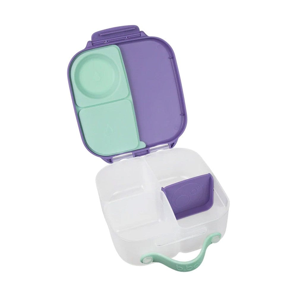 B.Box Mini Lunchbox for Kids - Insulated Food Container with Leak-Proof Lid, Perfect for School, Picnics & Travel - Lilac Pop Color