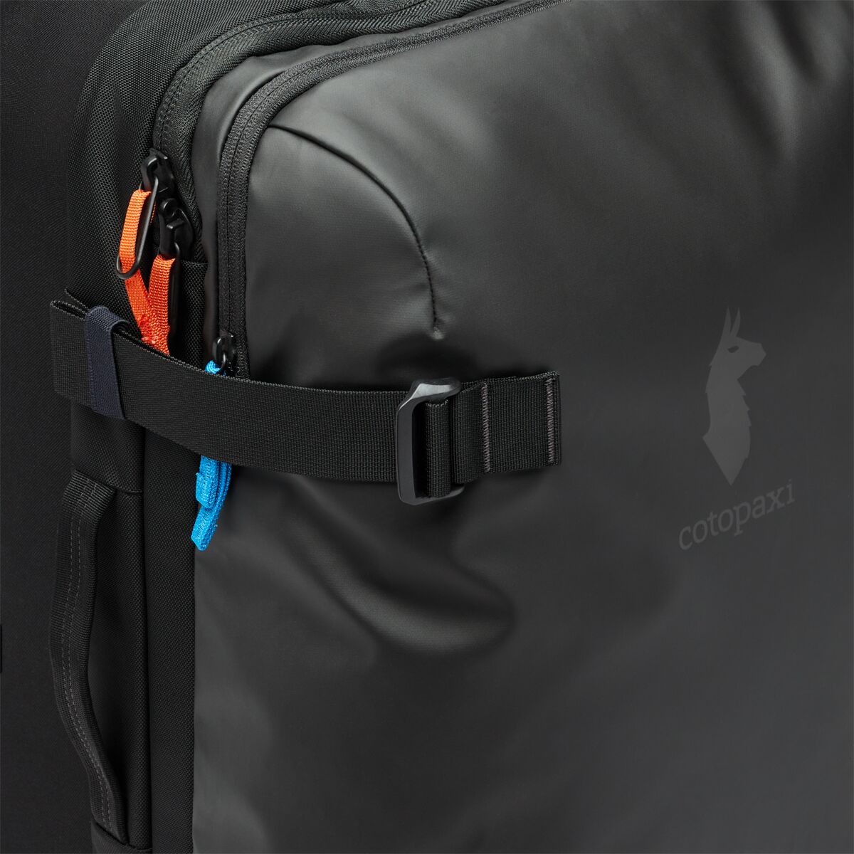 Cotopaxi Allpa 38L Wheeled Carry-On Luggage - Black | Water-Resistant Travel Backpack for Adventure & Business Trips | Perfect for Air Travel, Weekend Getaways & Commuting
