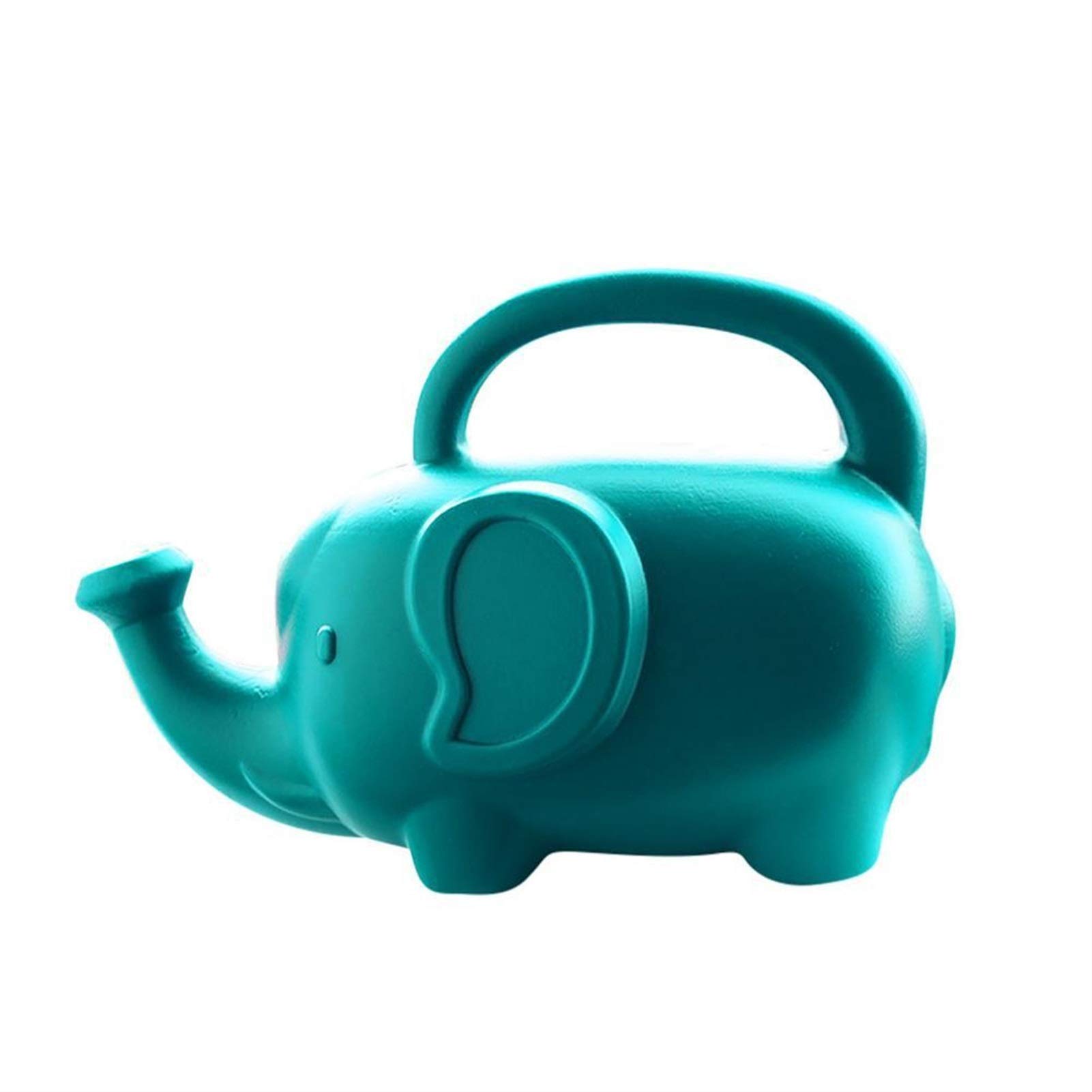 WUCHENG Elephant Watering Can for Garden & Indoor Plants - Durable Plastic Outdoor Watering Pot with Long Spout - Perfect for Patio, Lawn, Flower Beds & Houseplants (Color: A)