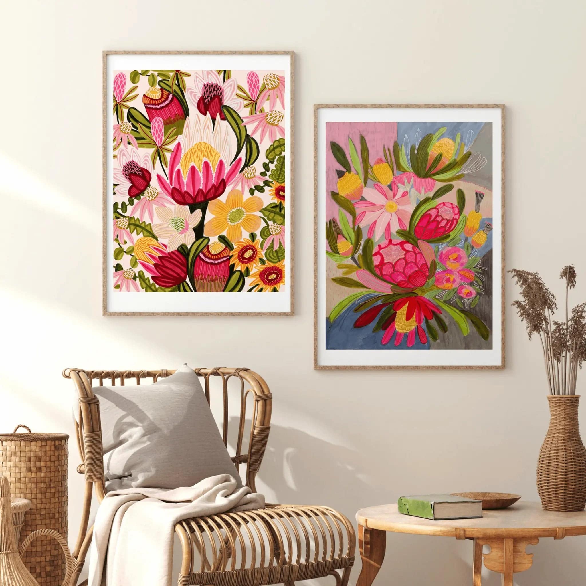 Australian Flowers Botanical Wall Art Prints - Stunning Floral Decor for Home, Office & Gift Giving
