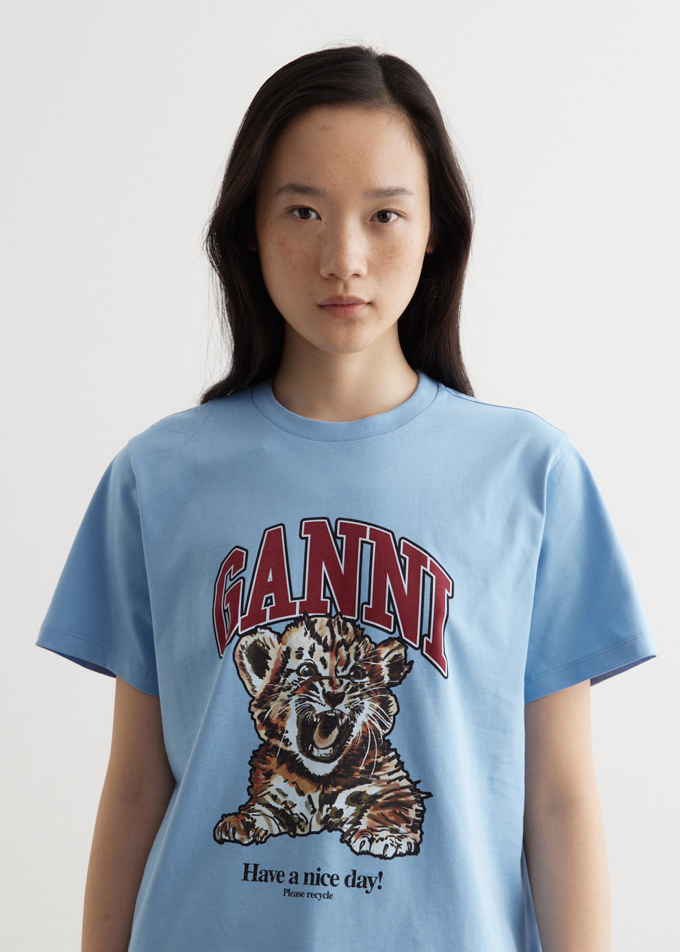 Comfortable Basic Jersey Tiger Relaxed T-Shirt for Men & Women - Soft Cotton Casual Tee for Everyday Wear, Lounge & Outings