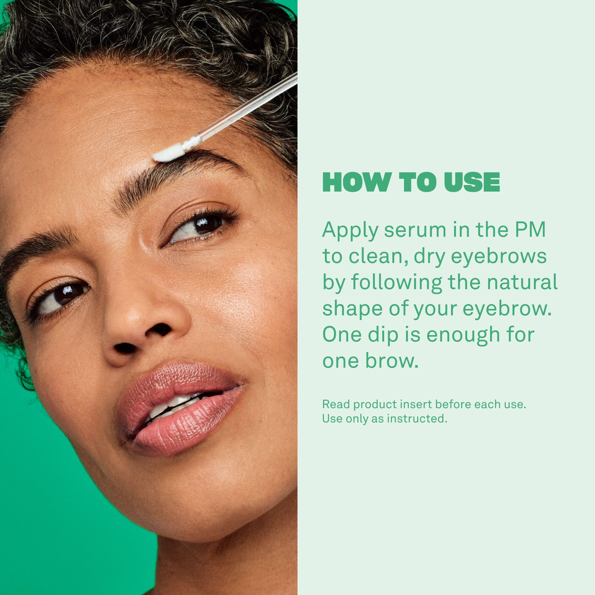 Babe Original Eyebrow Growth Serum for Thicker Fuller Brows - Castor Oil & Biotin Enriched with Repairing Amino Acids - Perfect for Sparse Brows & Daily Brow Care Routine