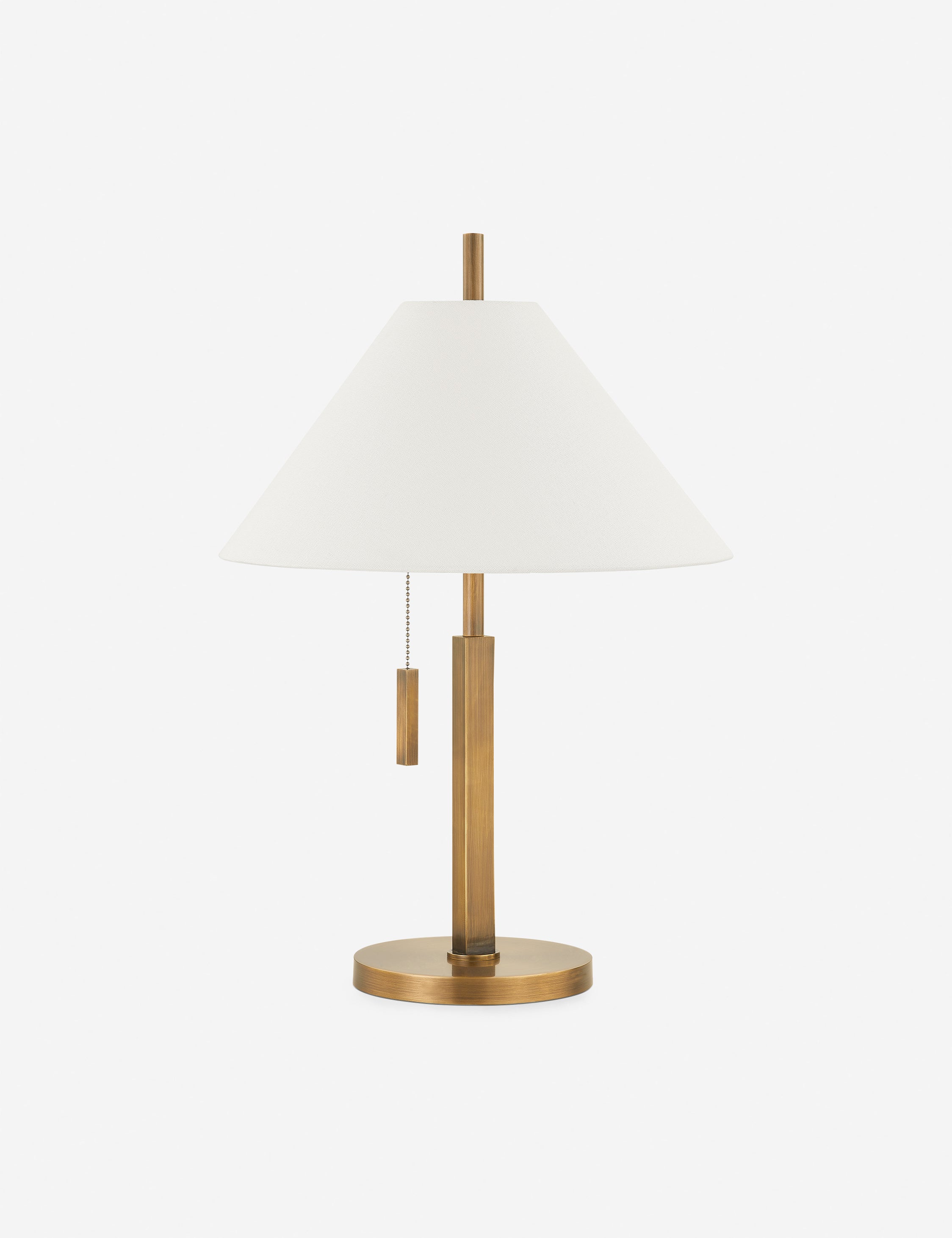 Clic Table Lamp by Colin King x Troy Lighting - Modern Minimalist Desk Lamp for Home Office, Bedroom & Living Room - Stylish LED Lighting for Reading & Decor