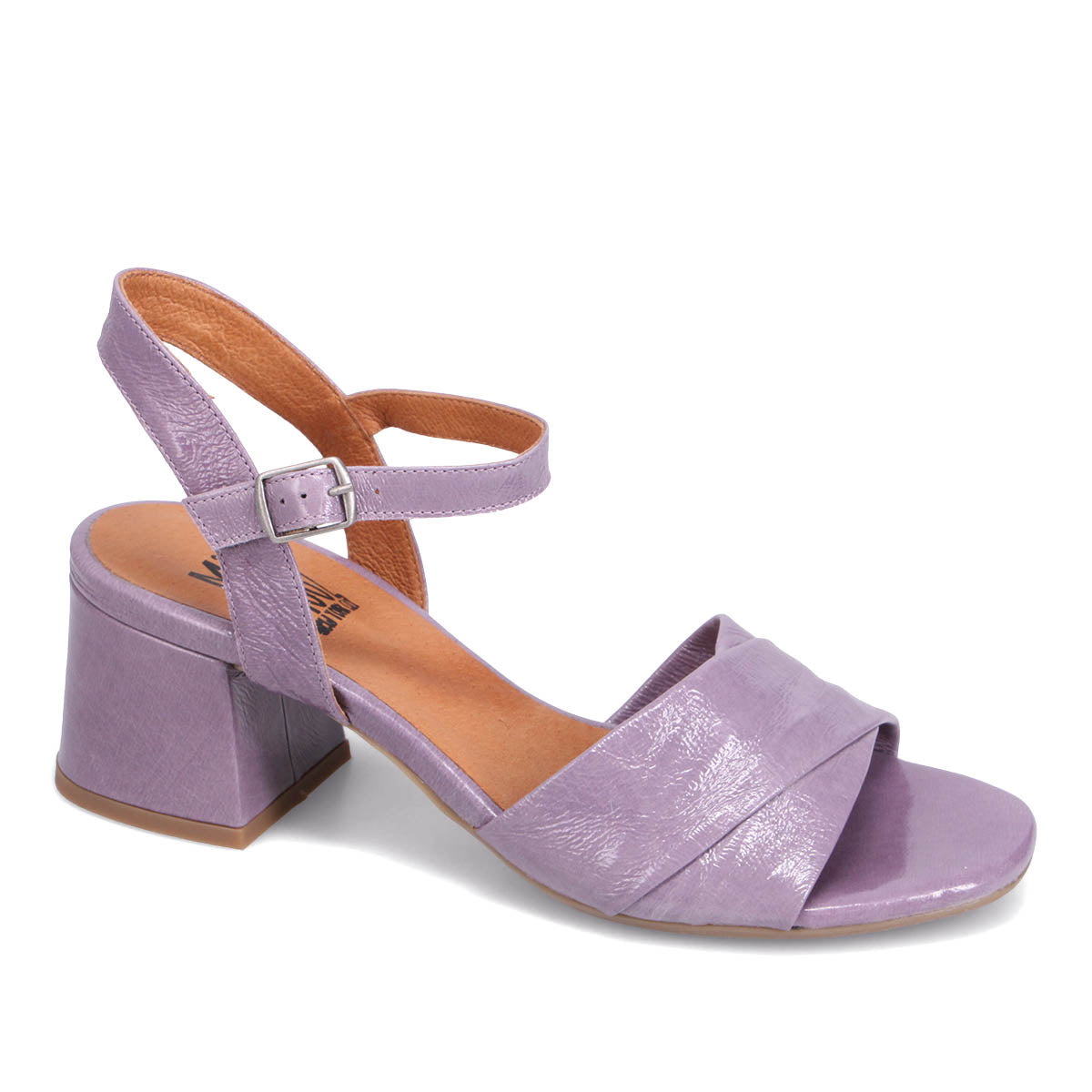 Bela Patent Leather Heeled Sandals for Women - Comfortable High Heel Dress Sandals for Weddings, Parties & Evening Events