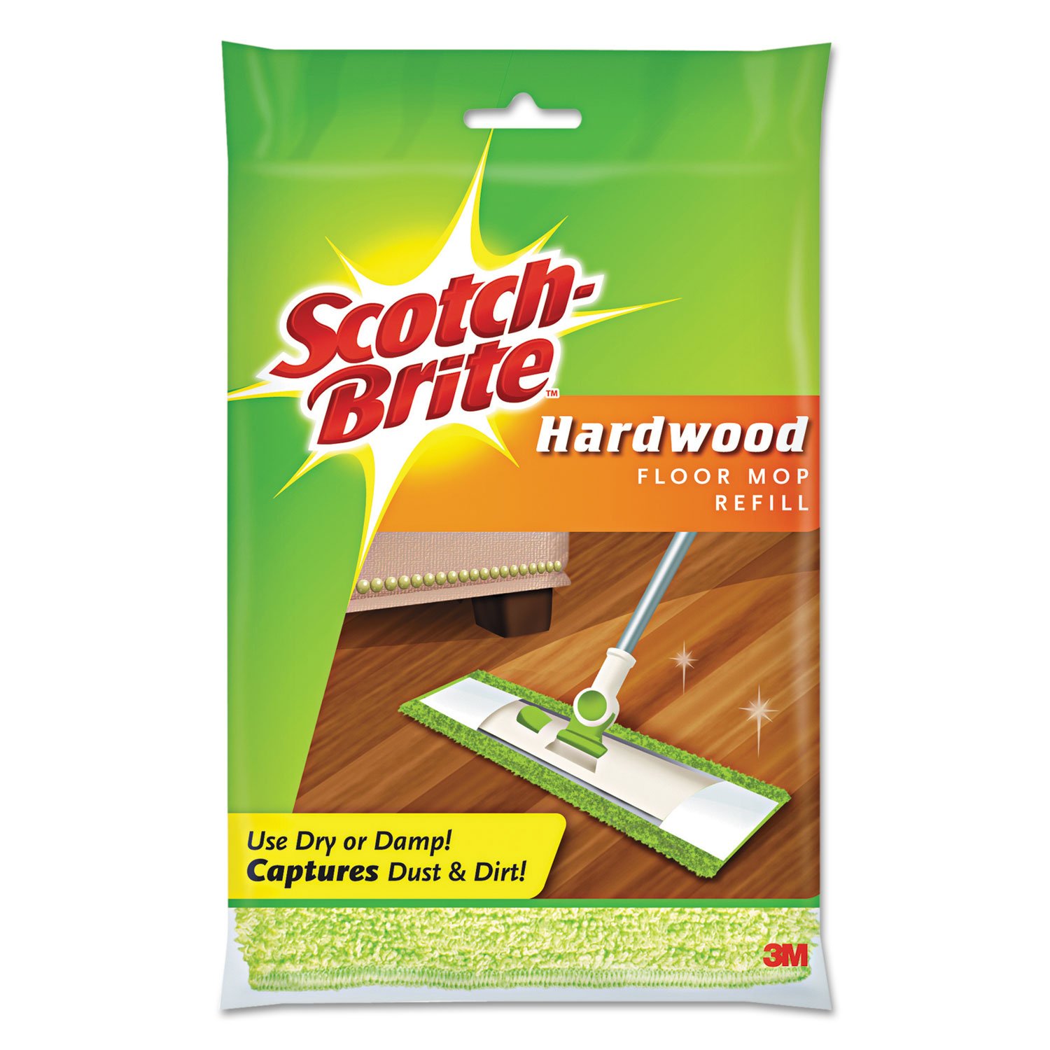 Premium Hardwood Floor Mop Refill - 12 Pack Microfiber Cleaning Pads for Wood Floors - Ideal for Dusting, Mopping & Deep Cleaning in Homes & Offices