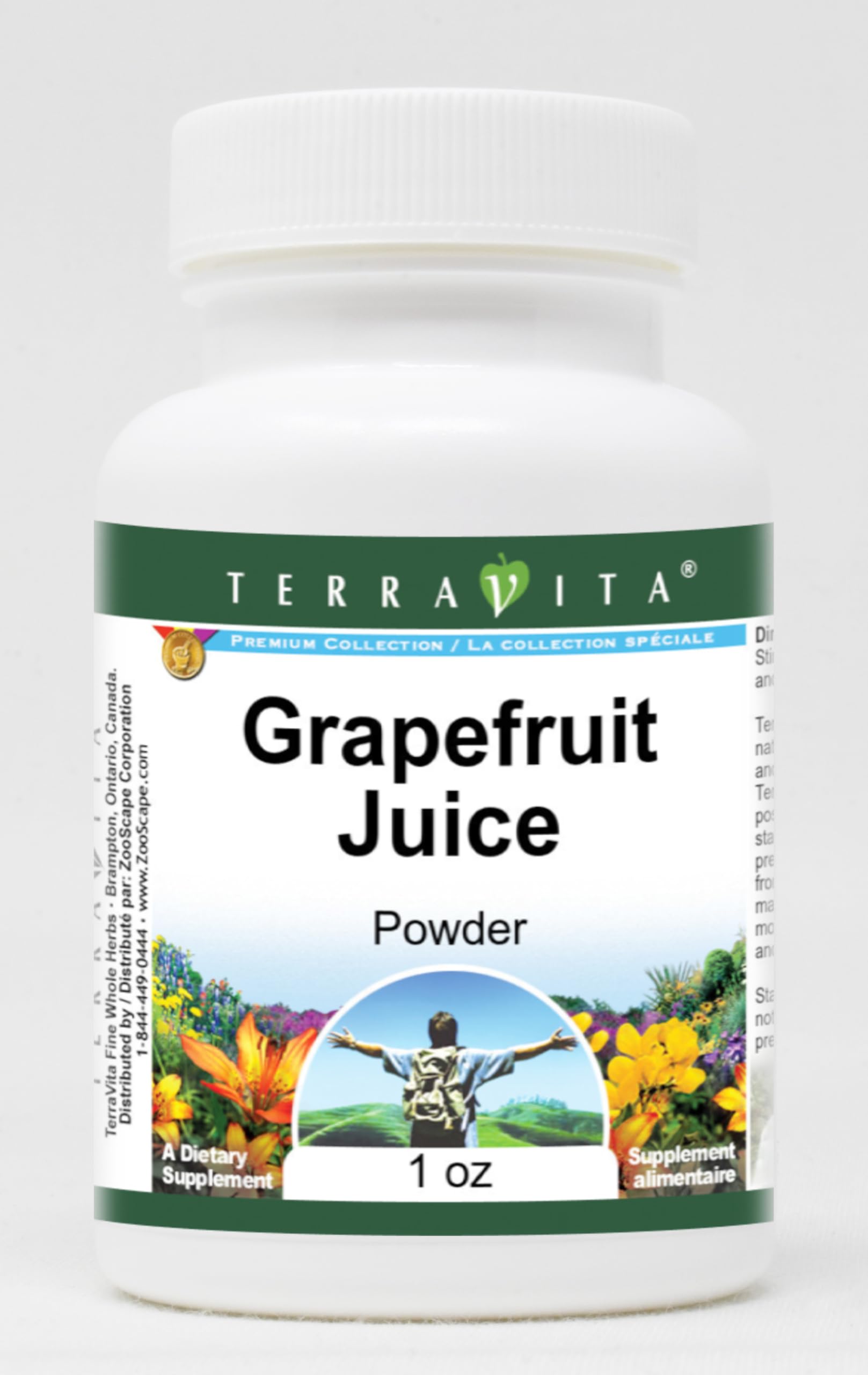 Organic Grapefruit Juice Powder 1 oz (2 Pack) - Natural Vitamin C Boost, Immune Support for Smoothies, Detox Drinks & Baking | ZIN: 521735