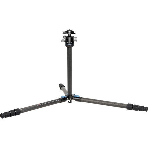 Sirui ST-124 Carbon Fiber Tripod with KS-30 Ball Head - Lightweight Travel Tripod for DSLR Cameras, Perfect for Photography, Vlogging & Outdoor Adventures