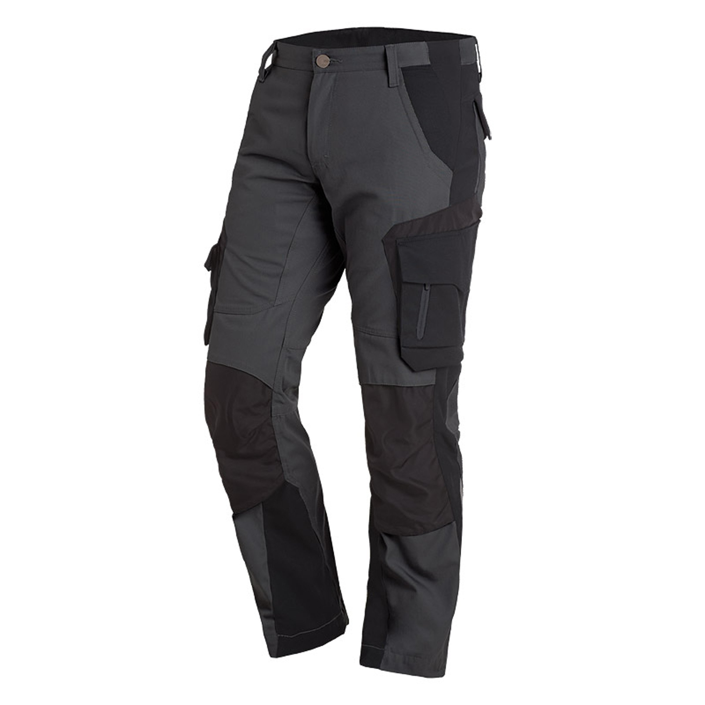 Florian Work Pants - Size 54 - Anthracite/Black - Durable Men's Workwear for Construction & Outdoor Jobs
