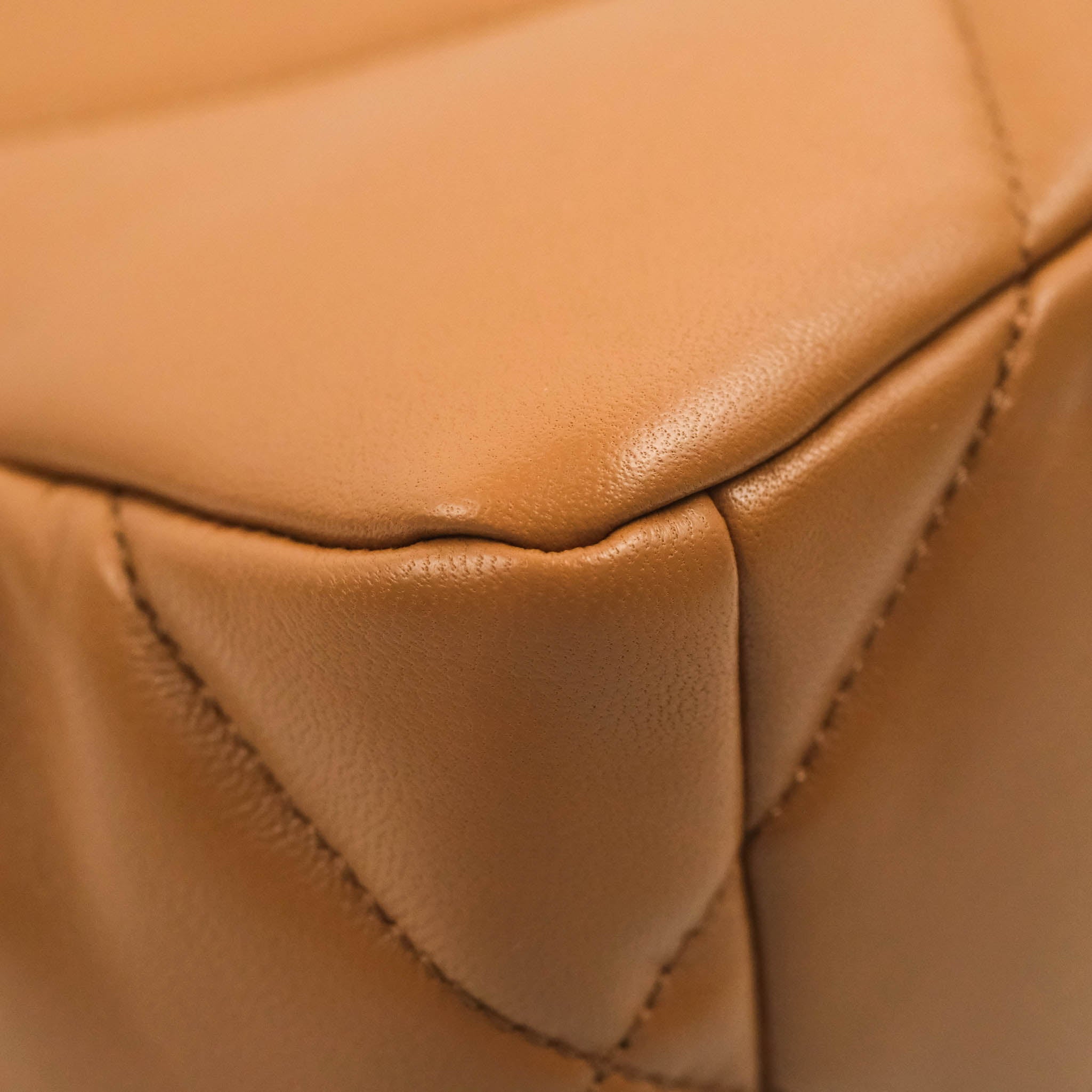 Chanel 19 Small Handbag in Caramel Dark Beige Lambskin Leather with Mixed Hardware | 21K Collection | Perfect for Everyday Luxury & Special Occasions