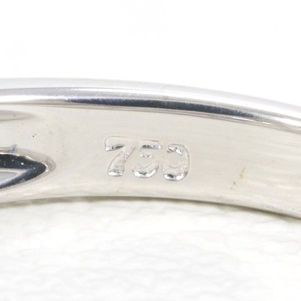 18K White Gold Diamond Ring for Women - Elegant Solitaire Engagement & Wedding Band - Perfect for Proposals, Anniversaries, and Special Occasions