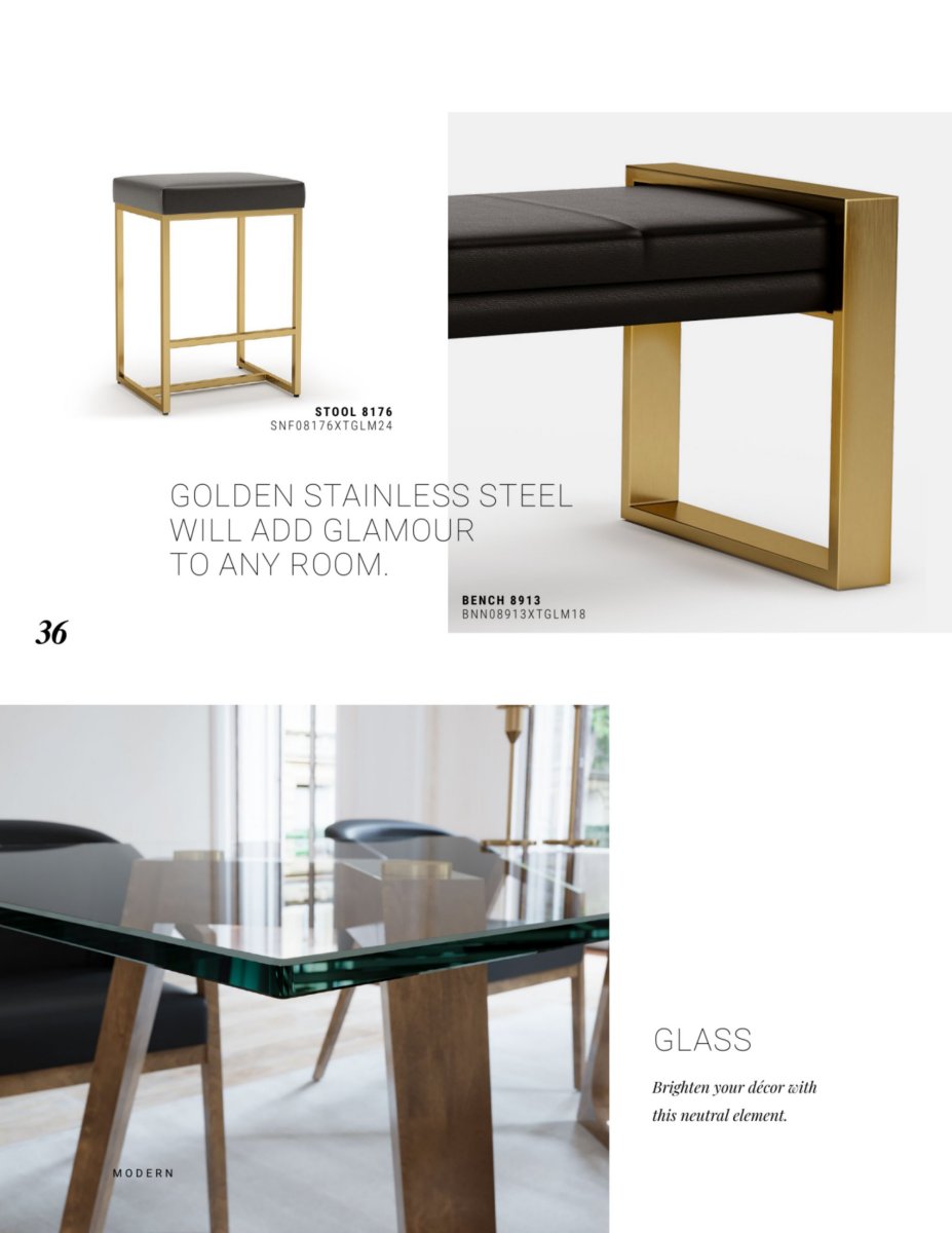 Canadel Custom Modern Dining Table - Stylish & Durable for Home, Restaurant & Office Use