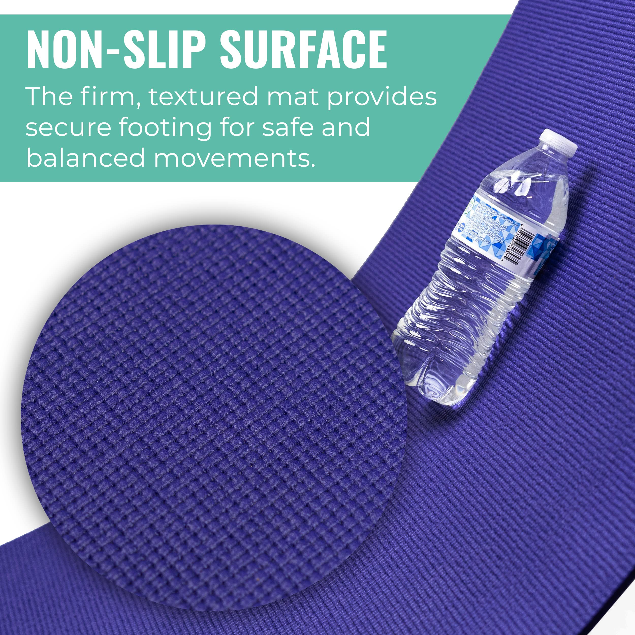 Premium Non-Slip Yoga Mats - 10 Pack (72