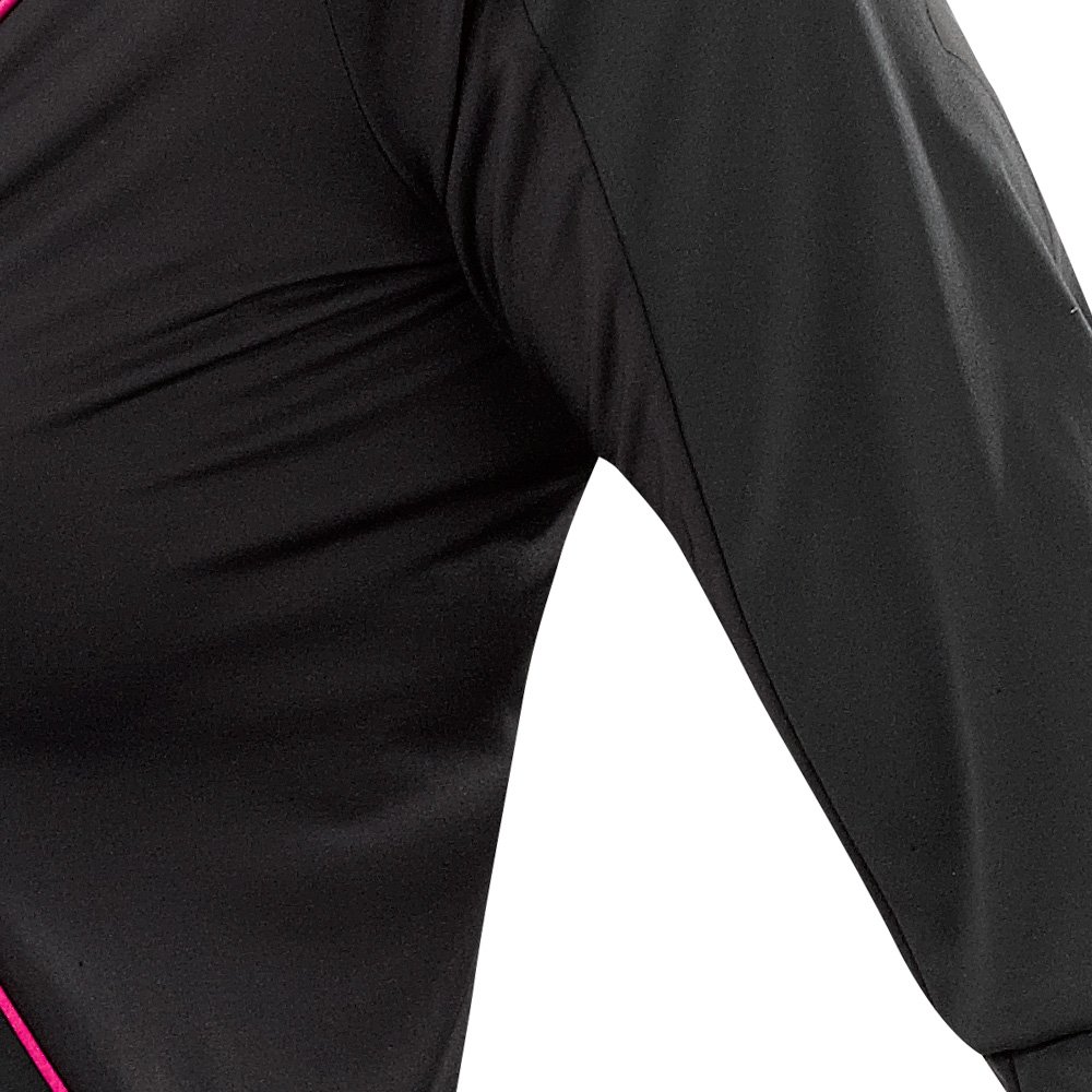 Bellissima Women's Lightweight Windbreaker Jacket - Black Water-Resistant Outerwear for Running, Hiking & Outdoor Activities