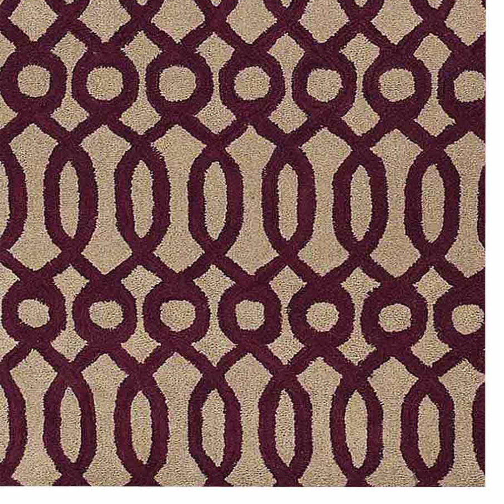 RadiantHarbor Hand Knotted Wool Rug - Soft & Durable Persian Style Area Rug for Living Room, Bedroom & Home Decor
