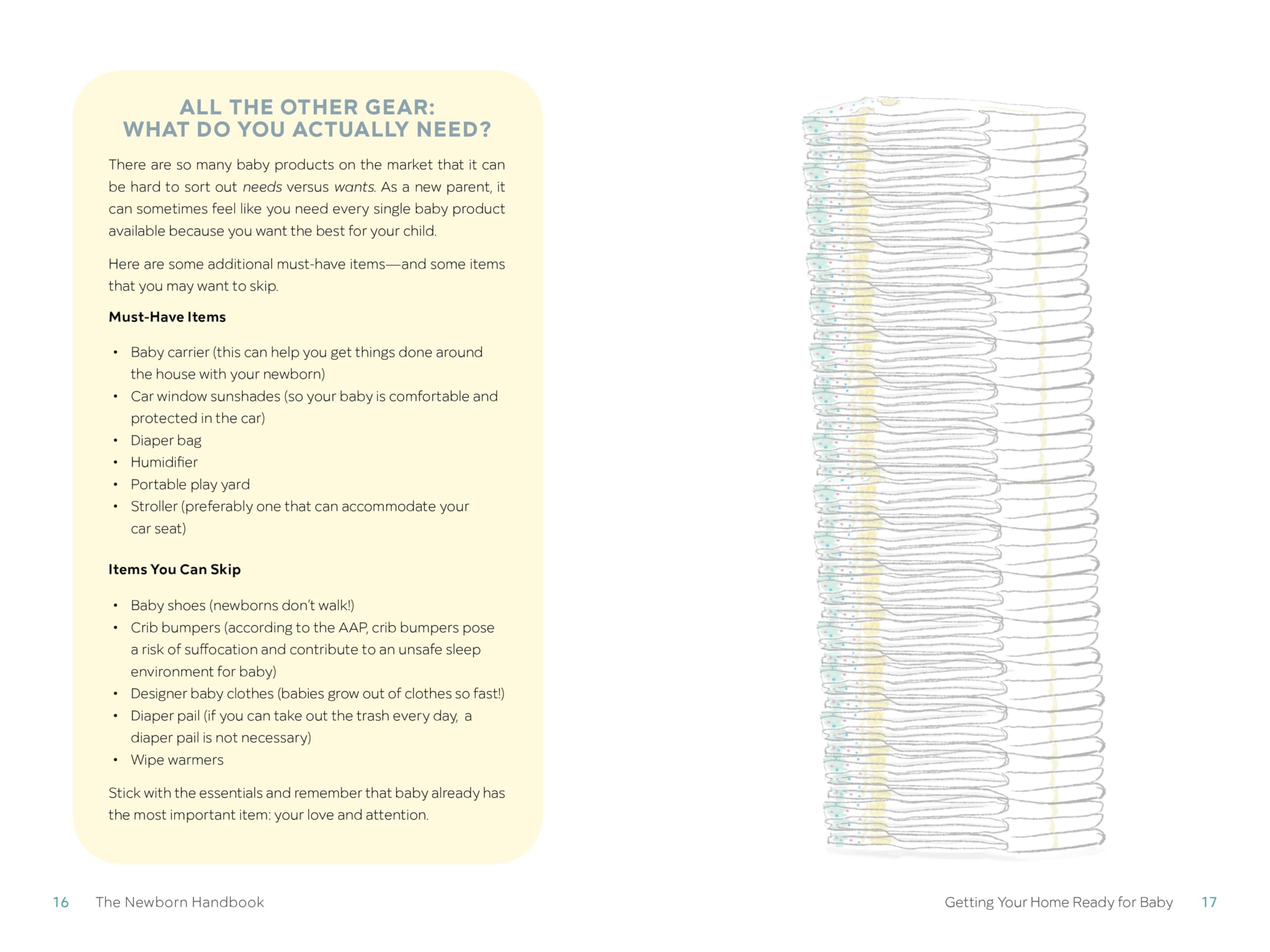 The Newborn Handbook: Essential Guide for Bringing Home Baby - Perfect for First-Time Parents & Baby Care Tips