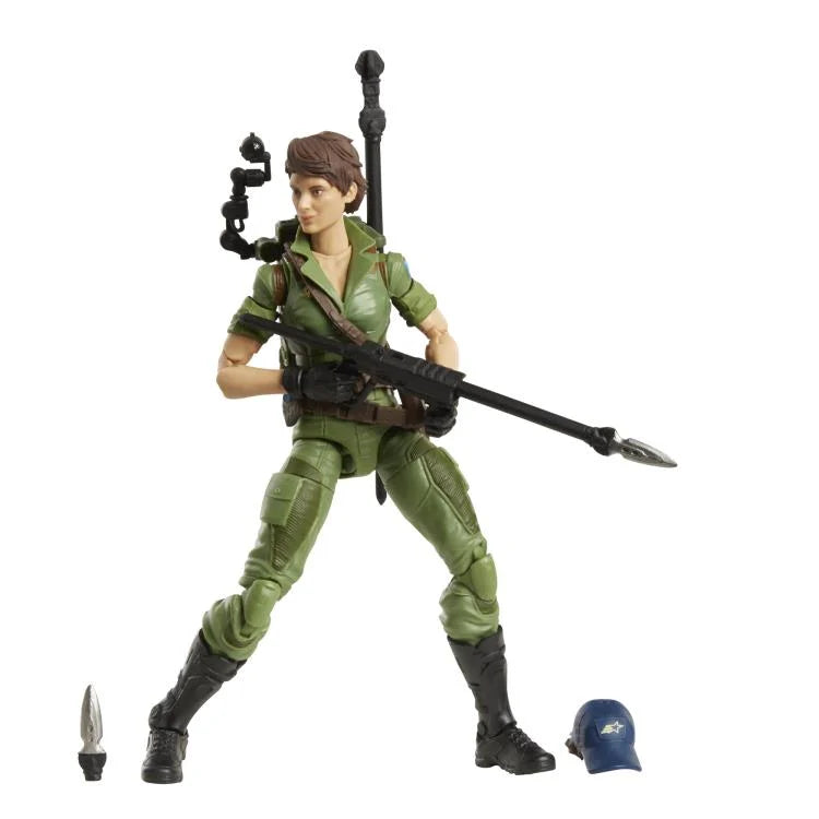 G.I. Joe: Classified Series Lady Jaye Action Figure - 6-Inch Collectible Toy with Accessories for Display & Play | Perfect for G.I. Joe Fans & Collectors