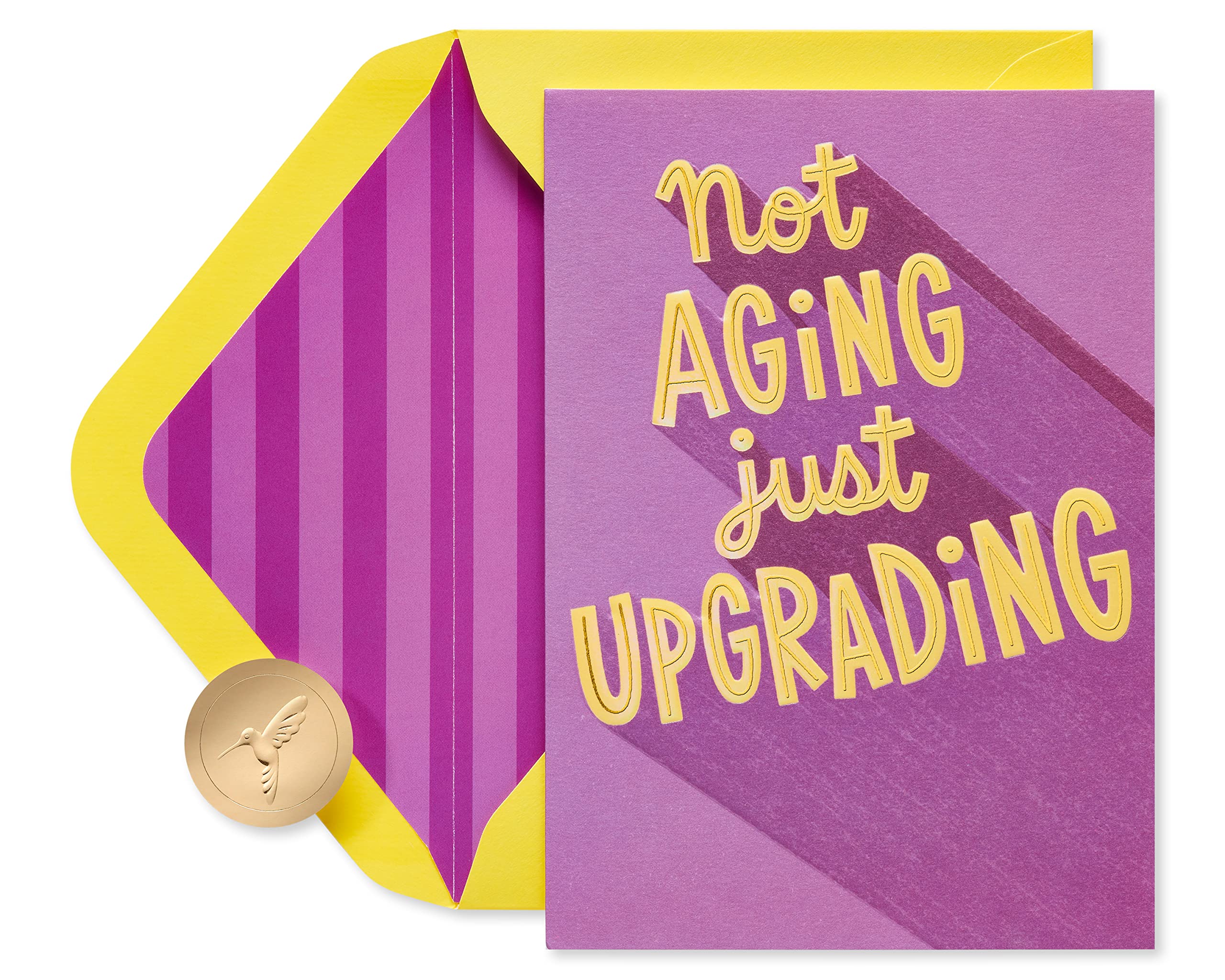 Funny Birthday Card for All Ages - Humorous Papyrus Greeting Card for Friends & Family - Perfect for Birthdays, Parties & Special Occasions