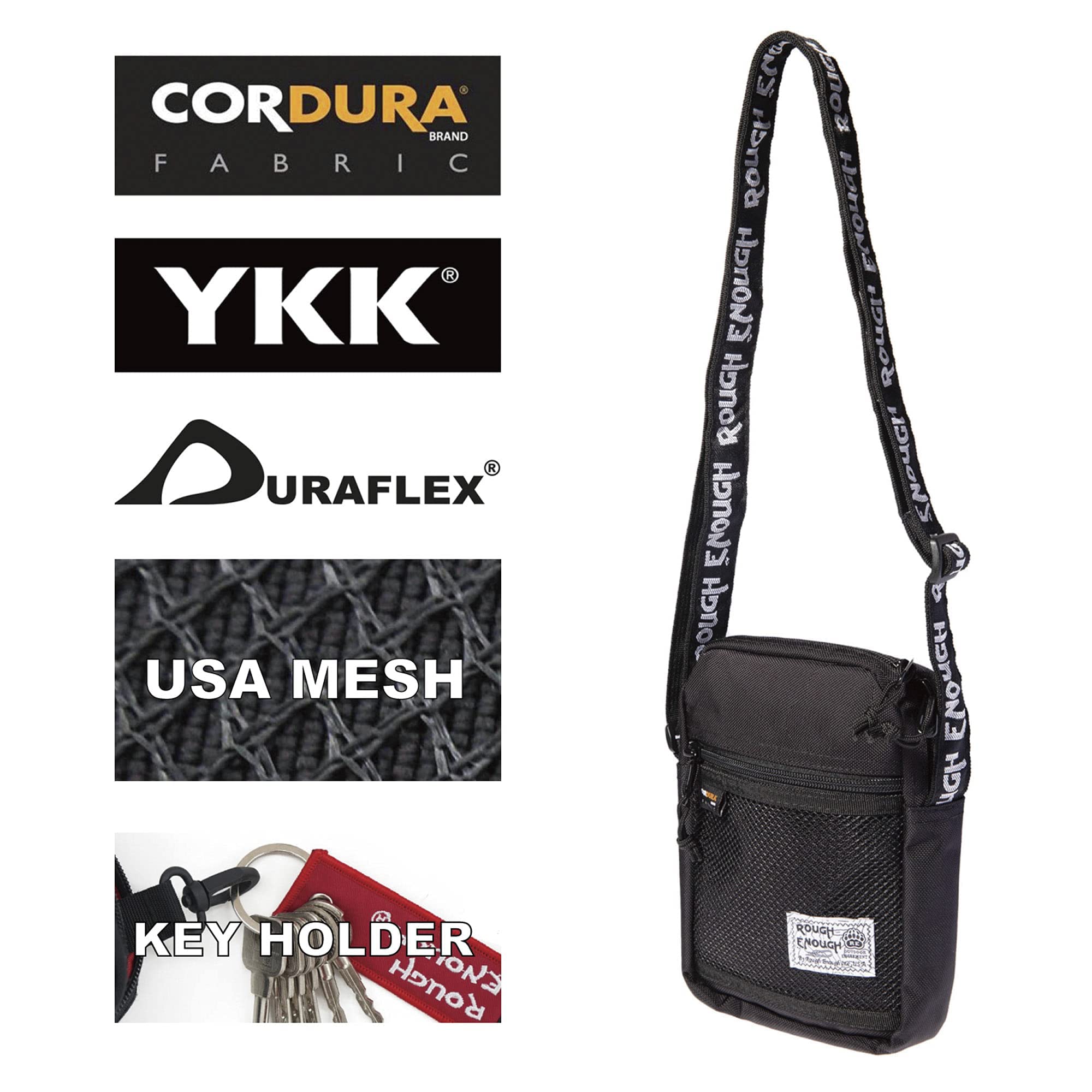 Stylish Small Crossbody Bag for Men & Women - Durable Phone Purse with Adjustable Strap - Perfect for Travel, Shopping & Everyday Use