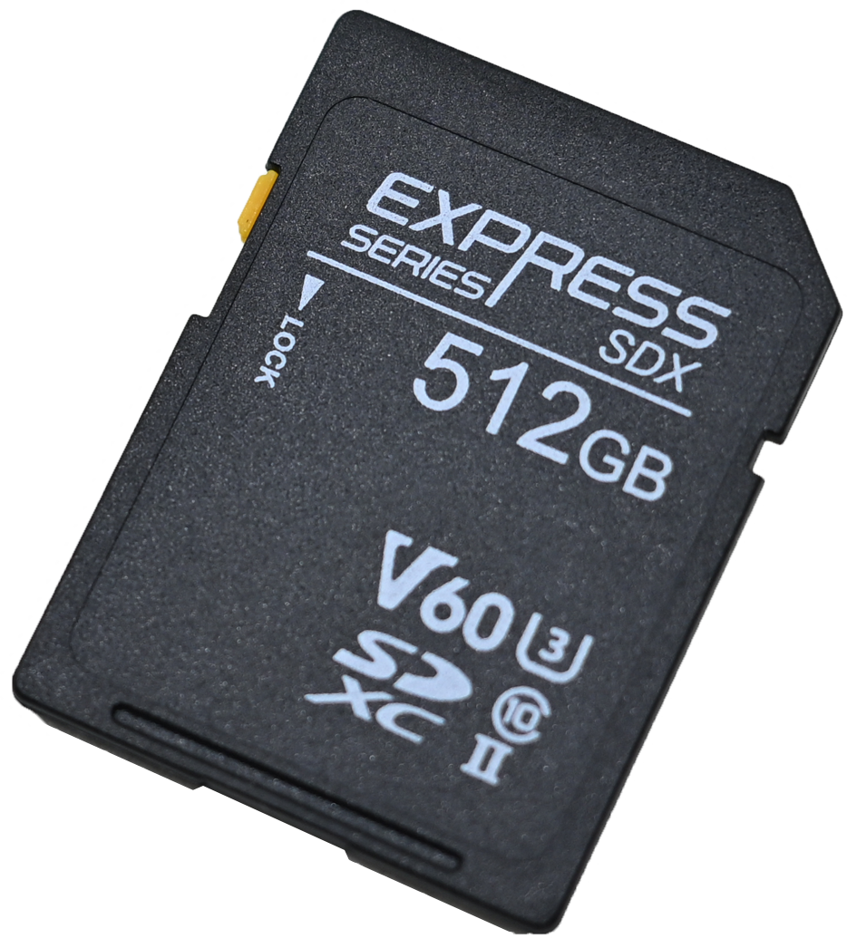 Novachips 512GB SDXC UHS II V60 High-Speed Memory Card for DSLR Cameras, 4K Video Recording, Gaming & Professional Photography - Fast Read/Write Speed for Reliable Performance