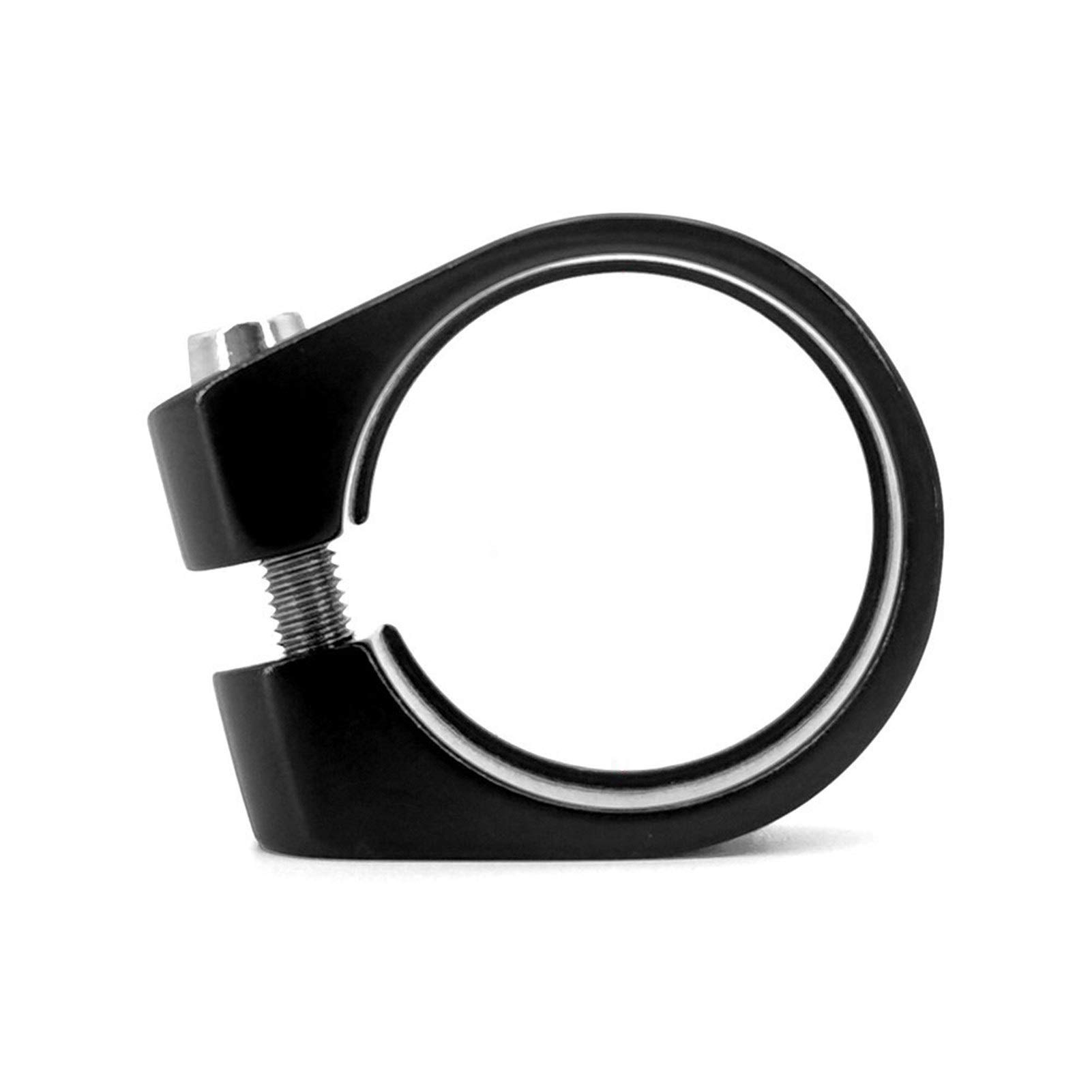Premium Aluminum Alloy Bike Seatpost Clamp 28.6mm/31.8mm/34.9mm - Durable MTB Seat Tube Clamp for Mountain & Road Bikes - Secure Bike Saddle Clip for Cycling, Commuting & Outdoor Adventures