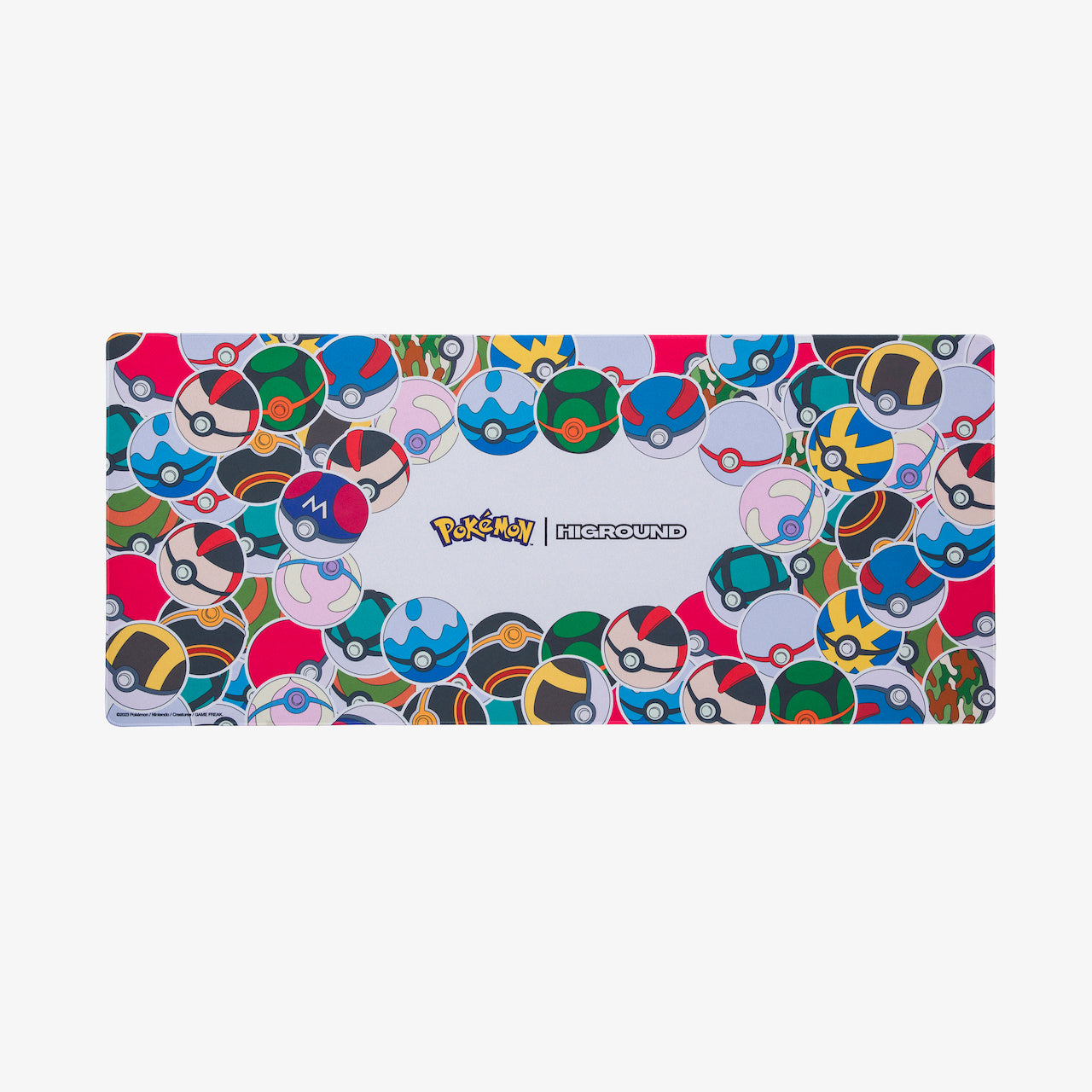 Pokémon HG XL Mousepad with Poké Ball Sticker - Perfect for Gaming, Office & Anime Fans