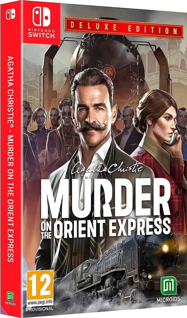 Agatha Christie: Murder on the Orient Express - Deluxe Edition for Nintendo Switch | Mystery Adventure Game | Perfect for Travel & Home Gaming