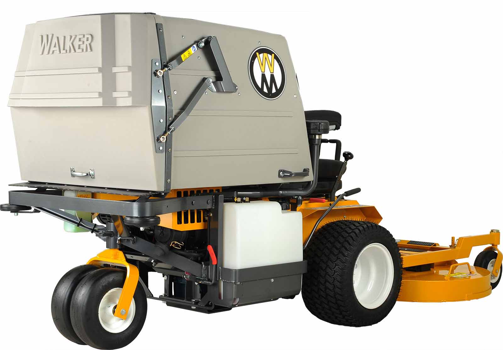 Walker MD21DGHSH 21HP Diesel Lawn Mower with High Dump Grass Catcher - Commercial Grade Zero Turn Mower for Large Yards & Landscaping Businesses