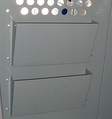 2-Slot File and Binder Organizer for Van Safety Partition - Perfect for Truck Drivers, Delivery Vehicles & Work Van Organization