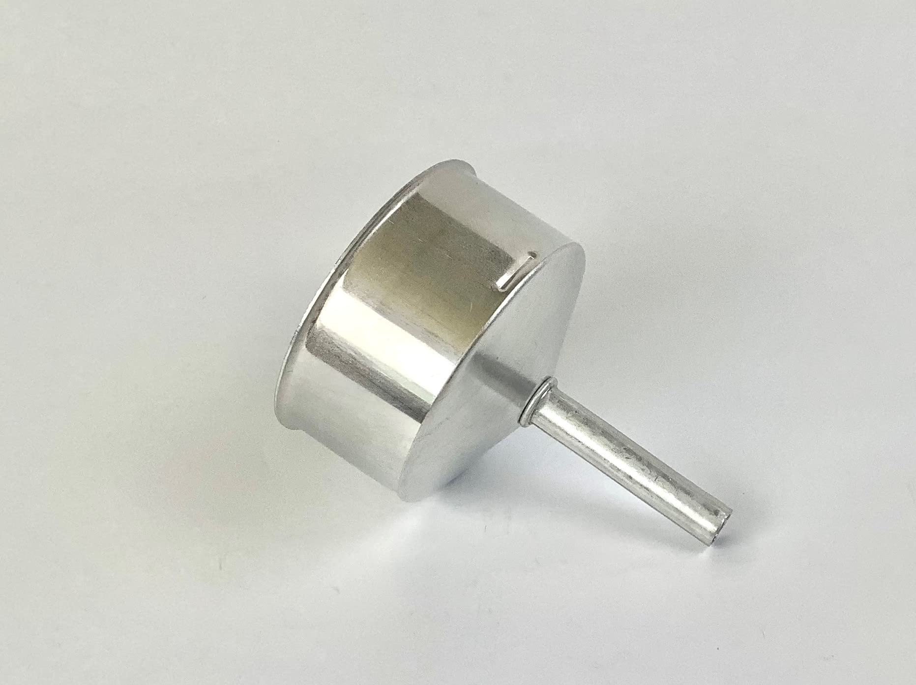 Tredoni 2 Cup Aluminum Funnel Replacement for Espresso Coffee Maker Moka Pot - 5.1cm (2 Cup) - Perfect for Home Brewing Italian Coffee & Stovetop Espresso Preparation