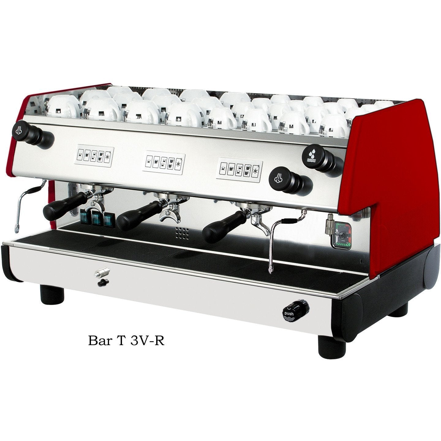 Professional La Pavoni Commercial Volumetric Espresso Machine BAR T 3V - Perfect for Coffee Shops, Restaurants & Home Baristas | High-Quality Espresso Maker for Commercial & Home Use