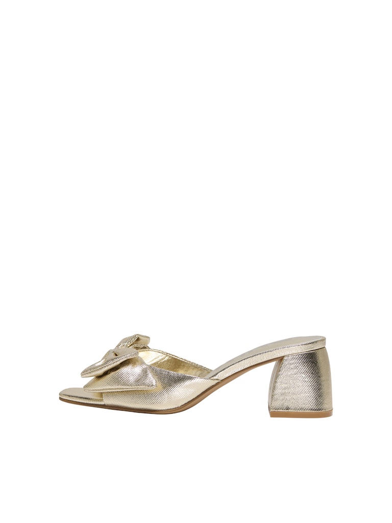 Laval Block Heel Sandals for Women - Comfortable Gold Chunky Heel Open Toe Sandals | Perfect for Summer, Beach, Parties & Casual Outings