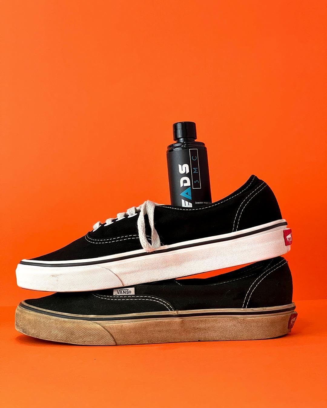 Premium Shoe Cleaning Kit for Sneakers - Quick & Effective Shoe Cleaner with Medium Bristle Brush & Cleaning Solution | White Shoe Care Set for Men & Women | Perfect for Daily Cleaning, Sneaker Maintenance & Shoe Restoration