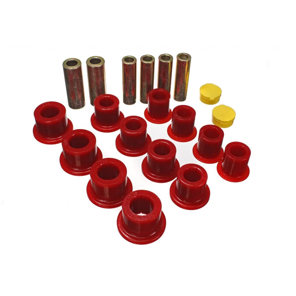 Energy Suspension Leaf Spring Bushing Set Front for 2000-2004 Ford Excursion | 4.2148R | Heavy-Duty Suspension Upgrade for Off-Road & Towing