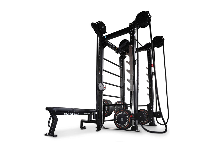 Ropeflex RX8200 Infinity Rack Rope Trainer - Professional Strength Training Equipment for Home & Gym | Perfect for Boxing, MMA, CrossFit & Fitness Workouts