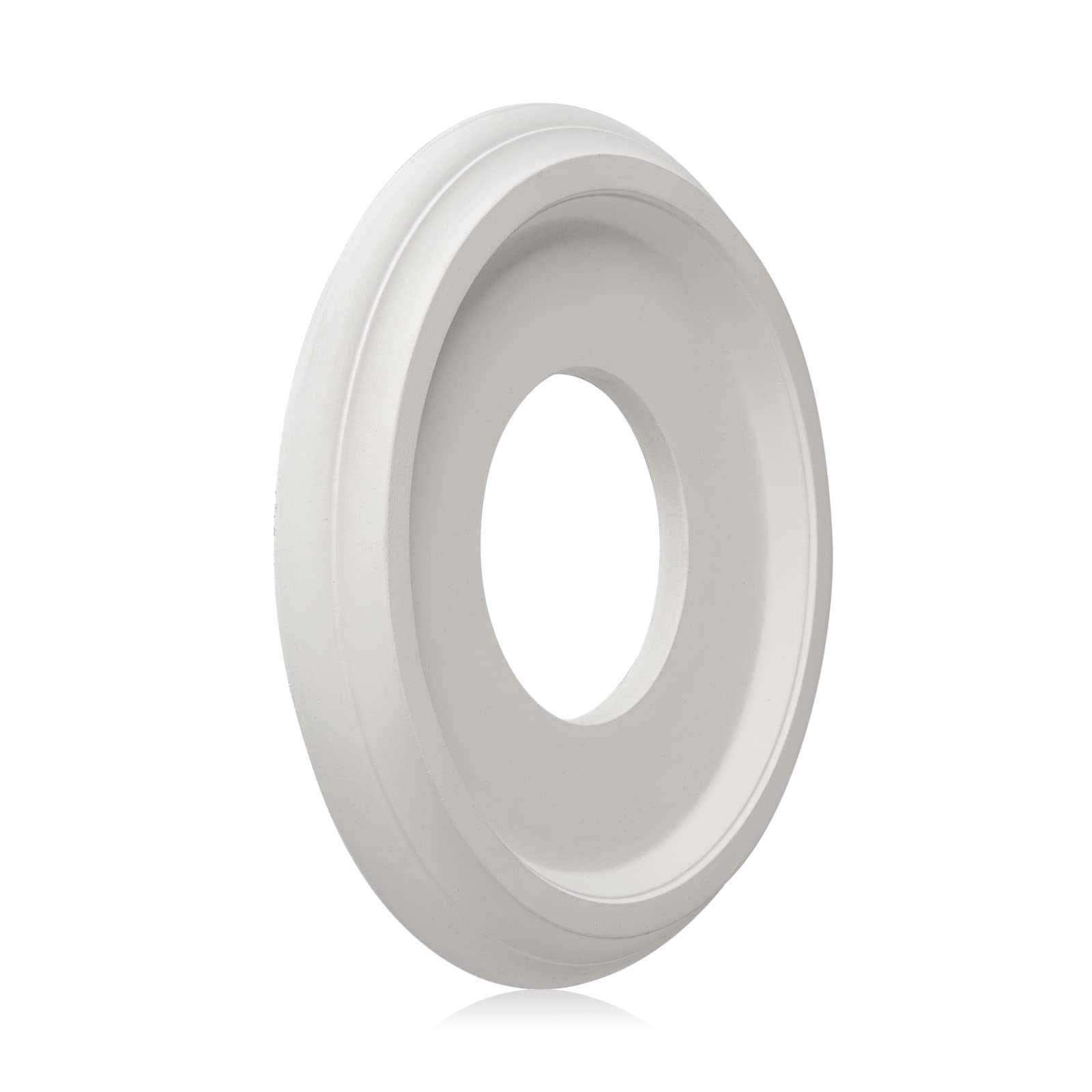2 Pack White Molded PU Ceiling Medallion - 10