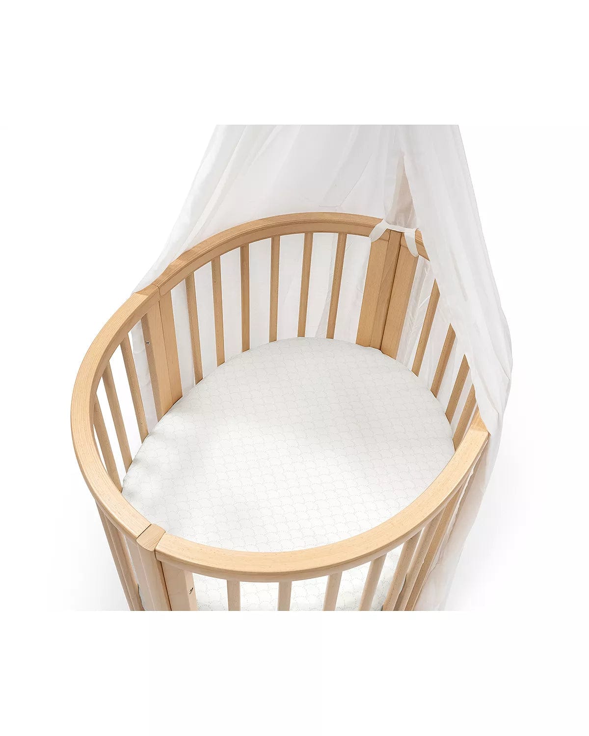 Stokke Sleepi Mini Fitted Crib Sheet - Soft Organic Cotton Baby Bedding for Newborns & Infants - Perfect for Nursery, Daycare & Travel Use
