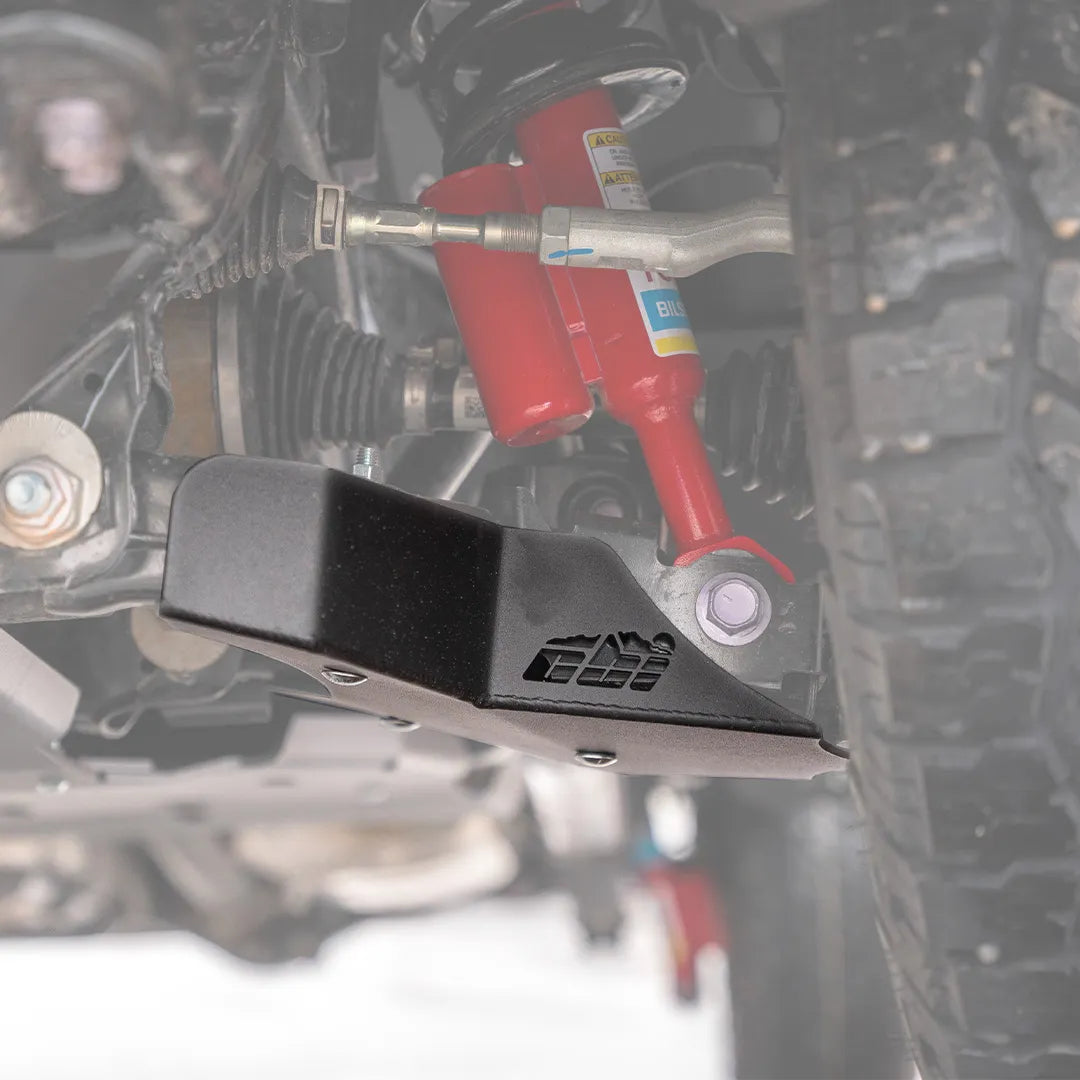 24+ Toyota Tacoma Lower Control Arm Skid Plates - Heavy Duty Off-Road Protection for 2024 & Newer Tacoma Models | Perfect for Rock Crawling, Trail Riding & Overland Adventures