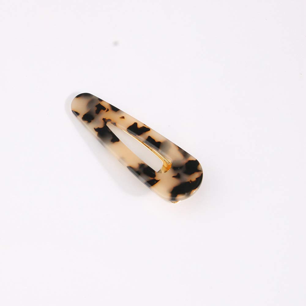 15 Pcs Pearl Hair Clips Set - Leopard Print Acrylic Resin Hair Barrettes with Jeweled Decor for Women & Girls | Hair Styling Accessories for Parties, Weddings & Everyday Use by FUNZON