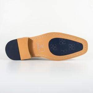 Cavani Fabian Men's Casual Tan Leather Shoes - Stylish & Comfortable for Work, Office & Everyday Wear