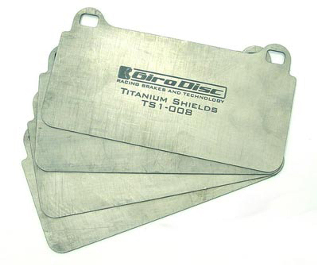 GiroDisc High-Performance Brake Pad Heat Shields for 2004-2014 Subaru STI - Perfect for Track Days & High-Speed Driving