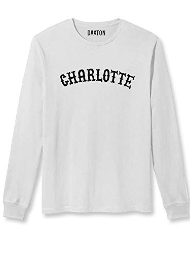 White Tee Black Font