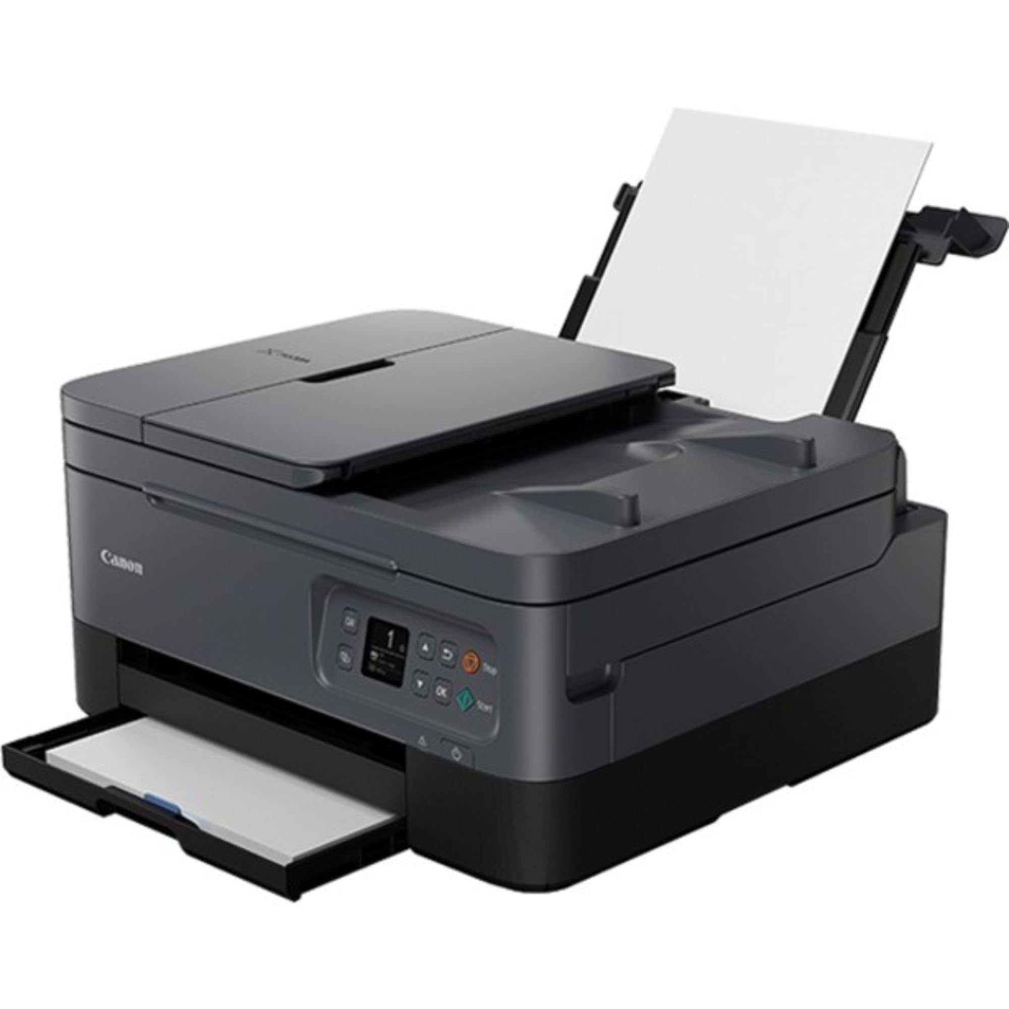 Canon TR7020 Wireless All-in-One Printer for Home & Office - Compact, Black (4460C002) | Print, Scan, Copy | Perfect for Remote Work & School Projects