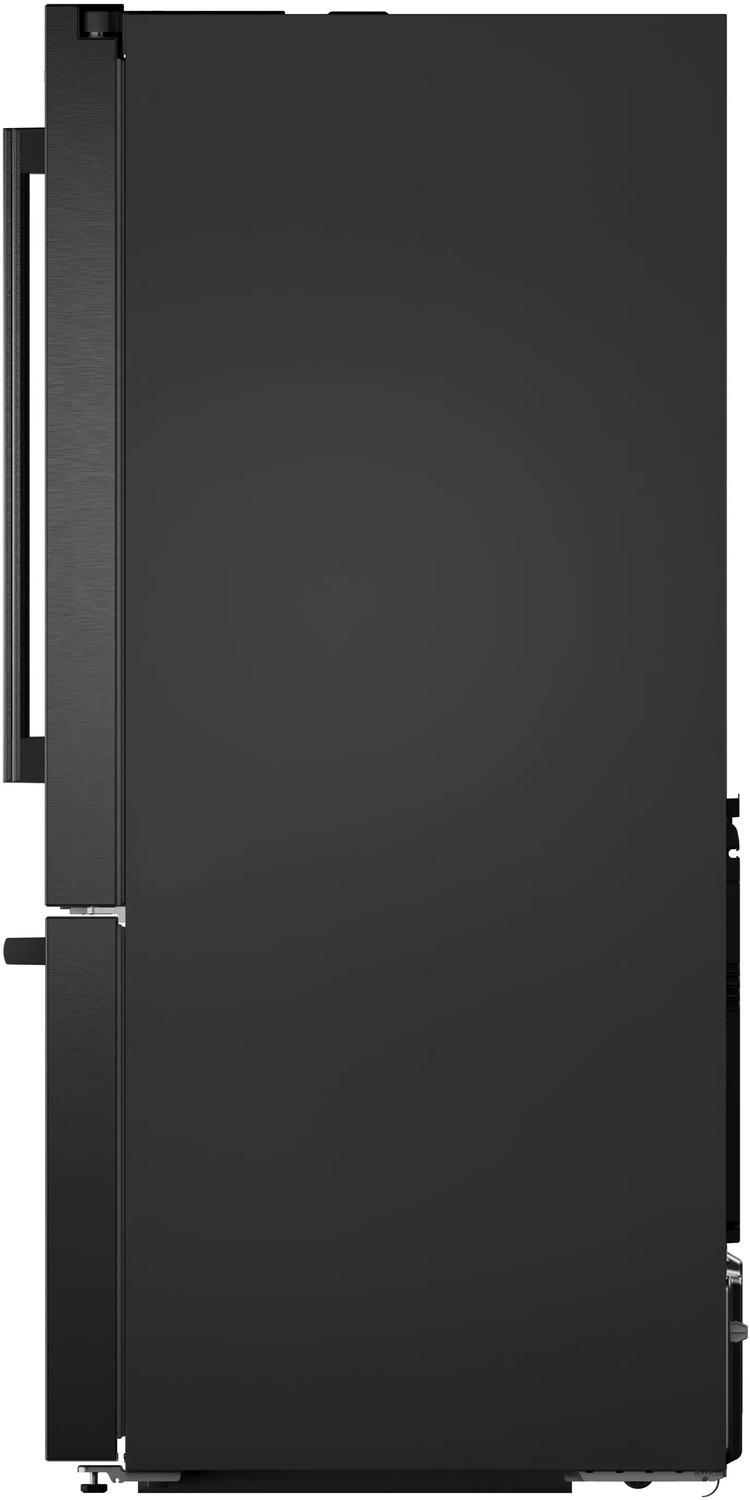 Bosch 500 Series 36 Inch French Door Bottom Freezer Refrigerator - Black Stainless Steel (B36FD52SNB) | Energy Efficient, Spacious Design for Modern Kitchens & Entertaining